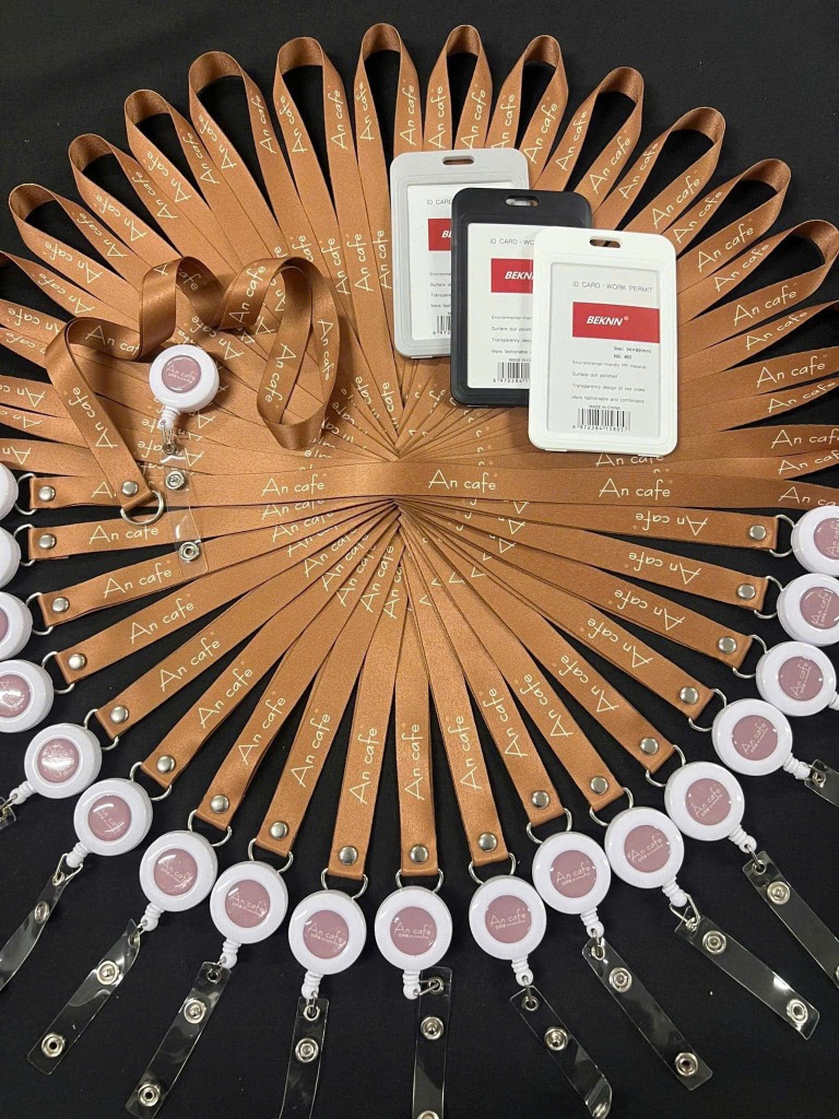 Dây đeo thẻ in chuyển nhiệt cao cấp - TagLuxe